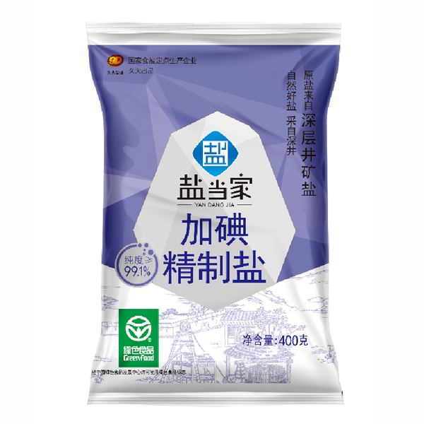 加碘精制盐（400g）